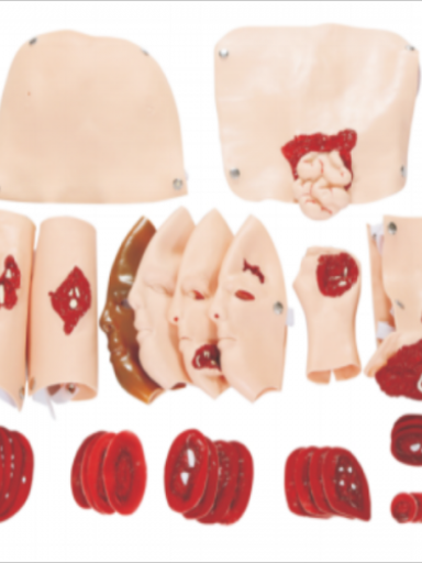 - KIT SIMULADOR DE TRAUMA E FERIDAS